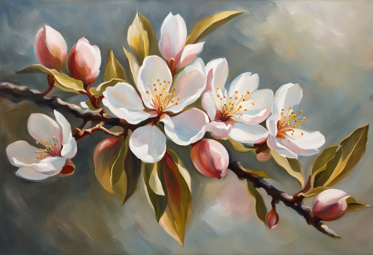 A-serene-painting-of-a-blooming-almond-branch-in-soft-morning-light_ntcr