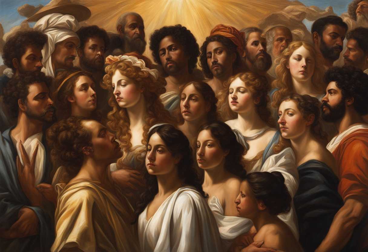 A-diverse-group-stands-united-in-the-sunlight-radiating-hope-strength-and-unwavering-support_kinx