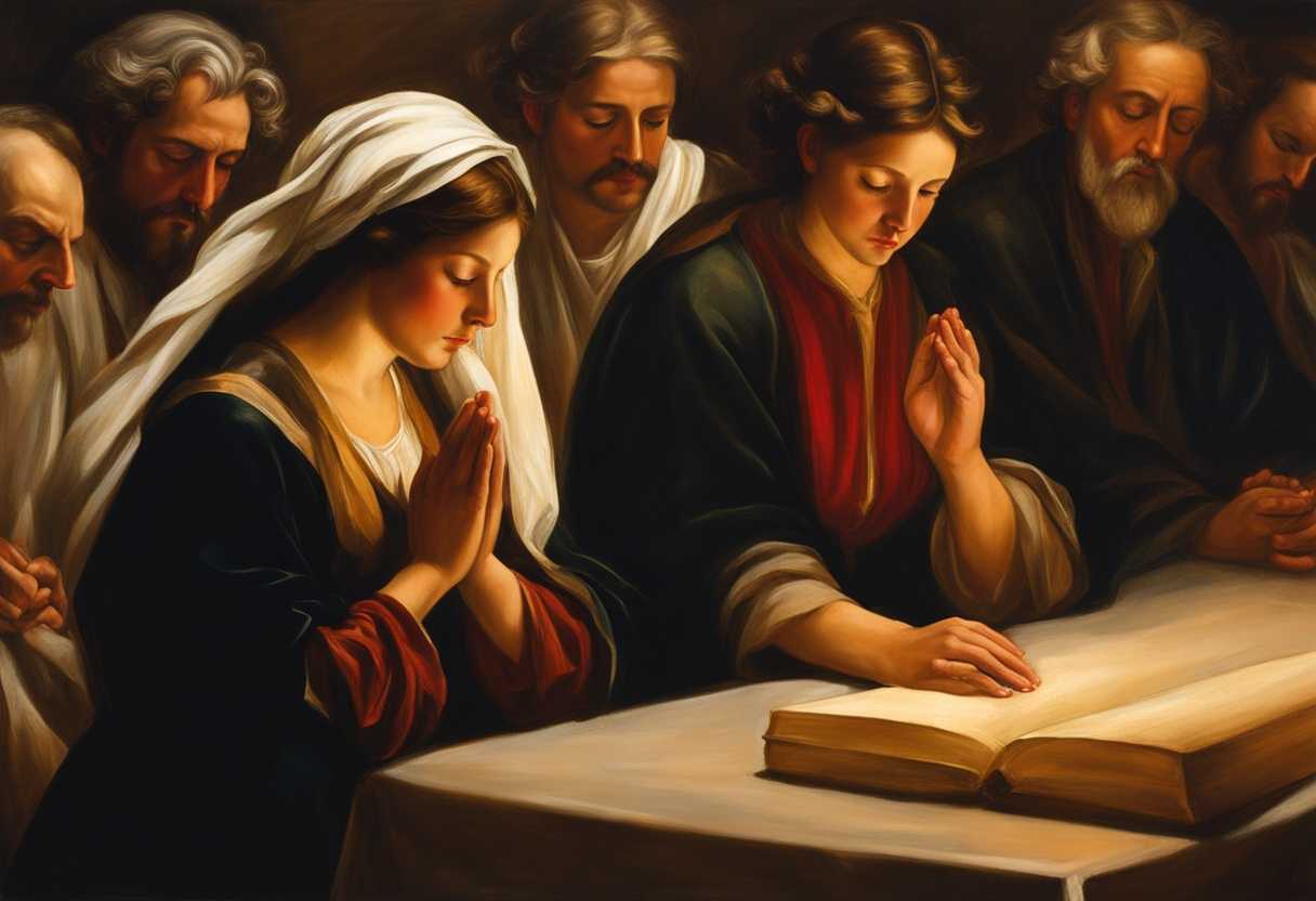 People-in-prayer-circle-heads-bowed-serene-expressions-warm-light-unity-faith-connection_mjpv