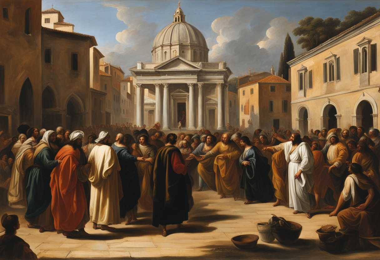 In-a-city-square-people-of-Judah-stand-united-speaking-blessings-and-hope-under-a-holy-hill_ksev
