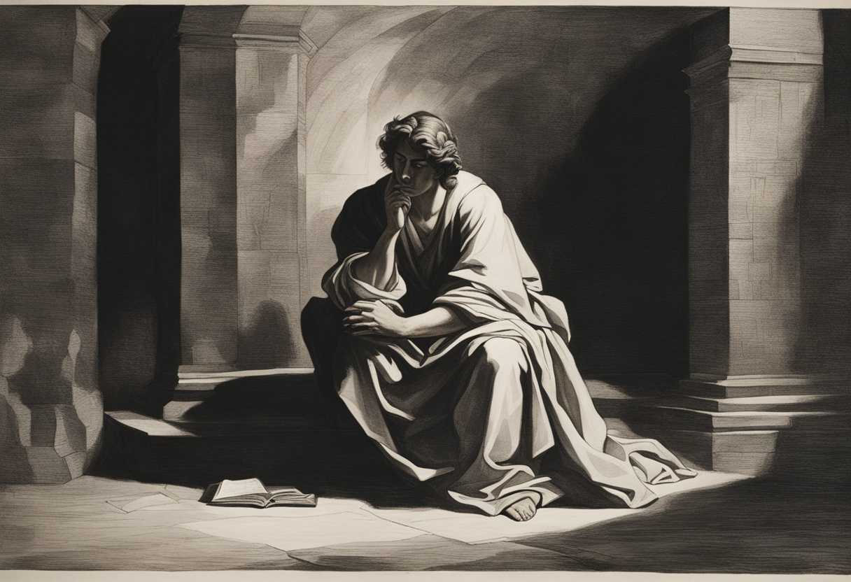 Jeremiah-sits-in-a-dim-dungeon-shadows-stretching-embodying-weariness-resignation-and-flickers-o_nywc