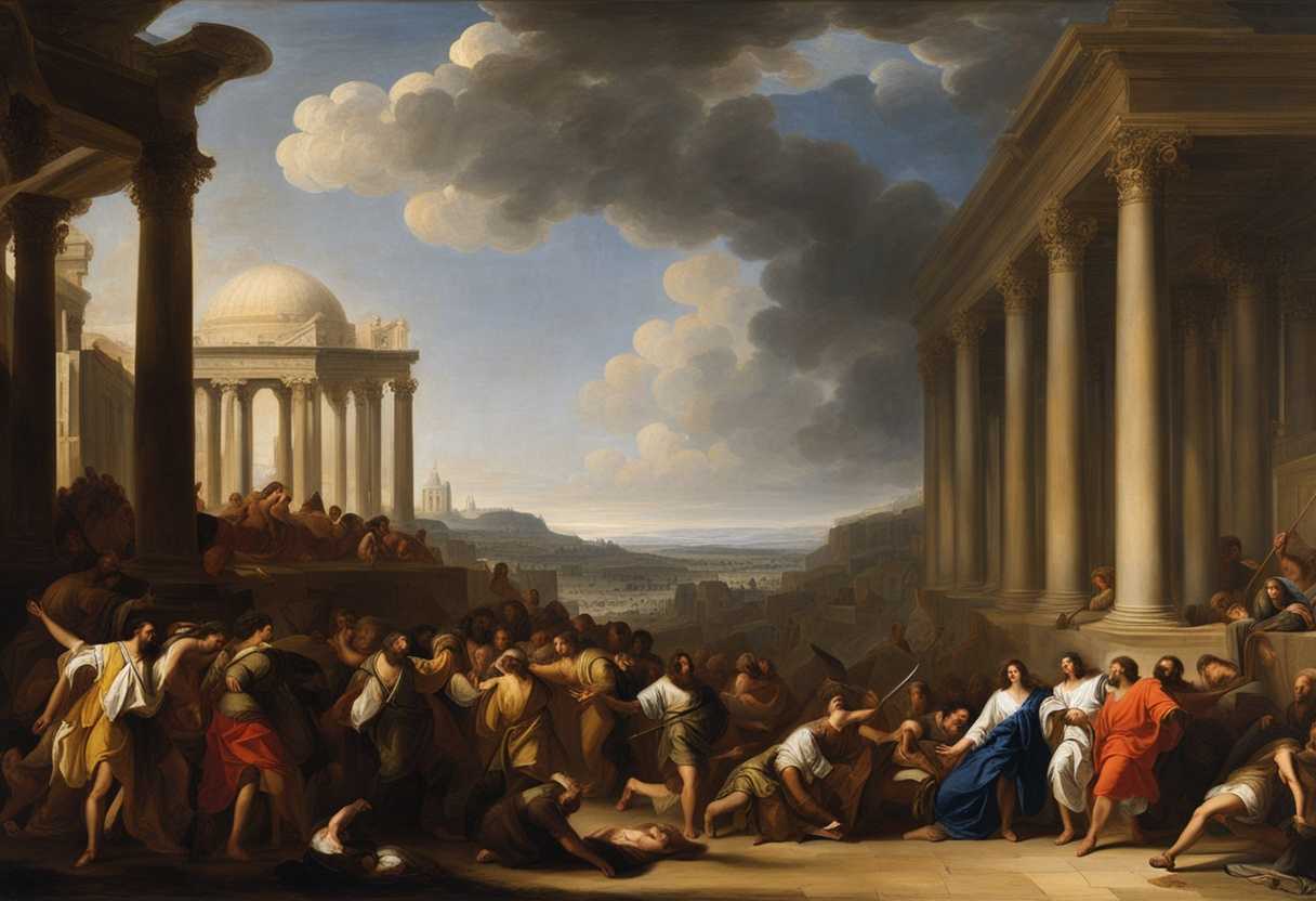 A-tense-scene-Israel-stands-upright-in-faith-while-Judah-betrays-in-deceitful-moral-reckoning_gcql