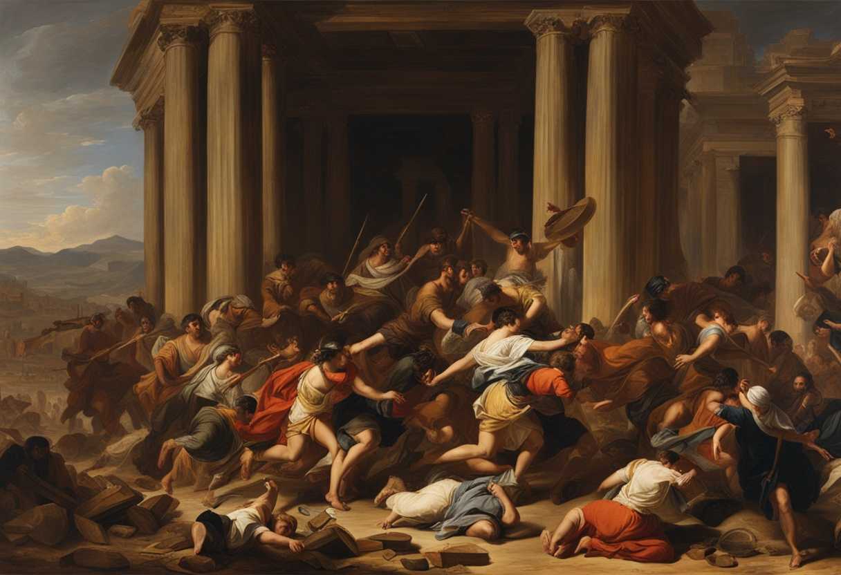A-scene-of-chaos-and-destruction-in-the-land-of-the-Chaldeans-fleeing-amidst-heaps-of-grain_cpvv