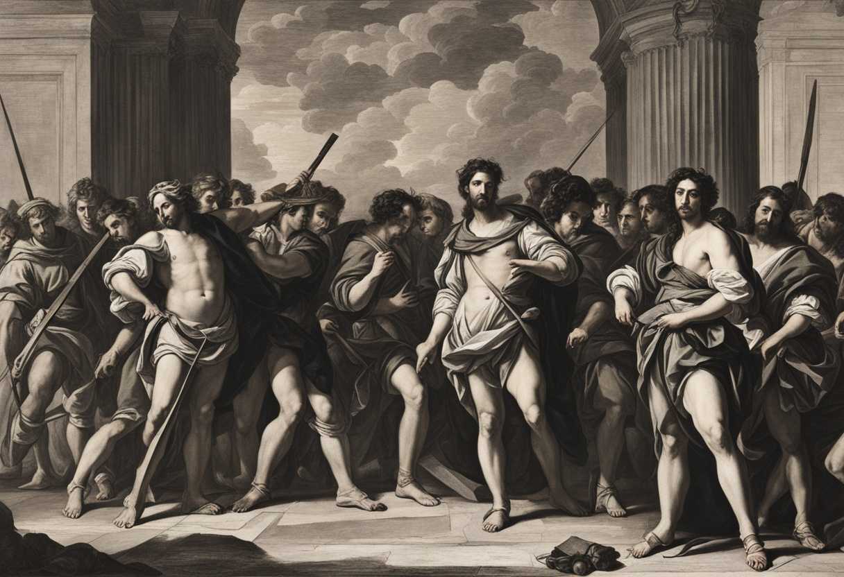 Defiant-group-stands-in-scattered-formation-exuding-rebellious-body-language-and-stubborn-determina_ktgc