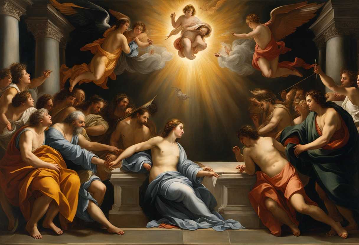 Celestial-beings-testify-in-a-grand-ethereal-setting-radiating-divine-power-and-awe_szdc