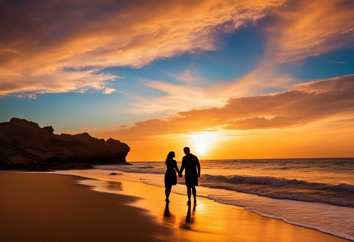 Romantic-couple-embraces-on-beach-at-sunset-silhouetted-against-vibrant-hues-golden-light-serene-_qyrg