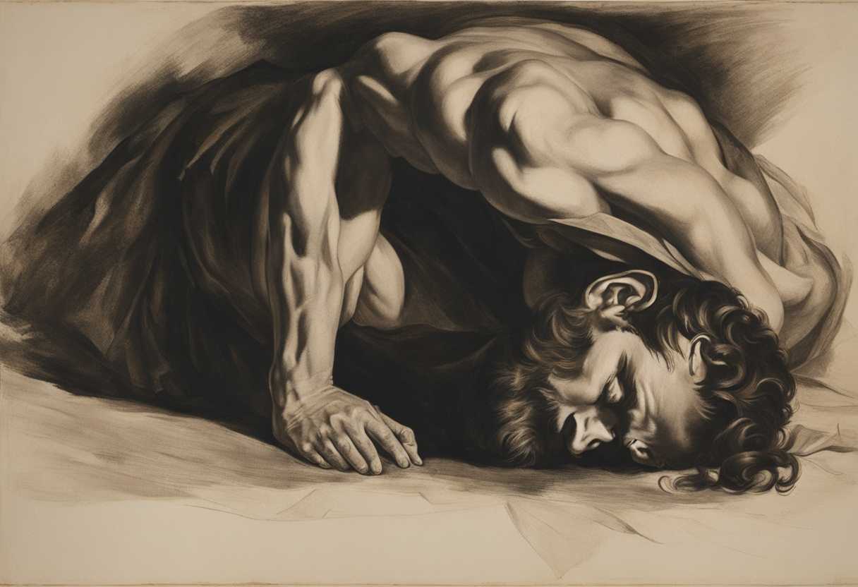 A-person-in-agony-hunched-over-in-dim-light-their-face-contorted-with-pain_qbjh