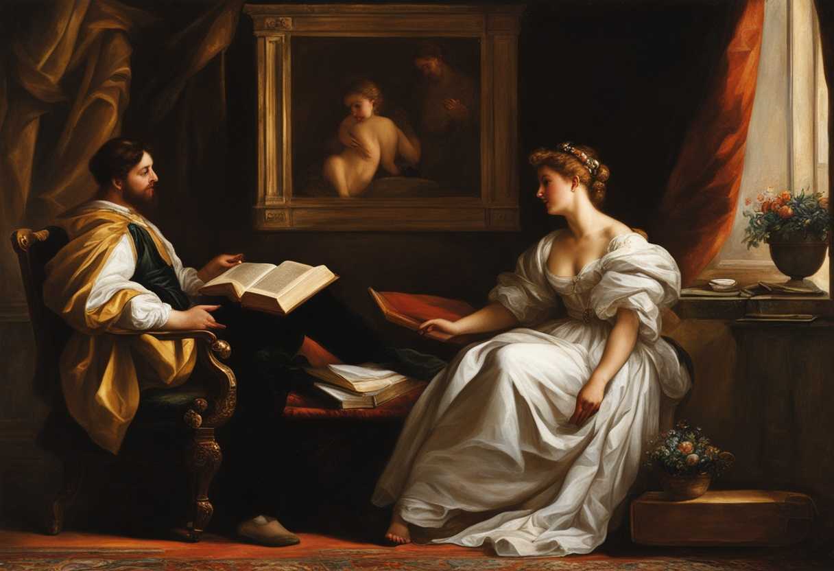 Cozy-corner-reading-warm-smile-peaceful-atmosphere-engaged-in-intimate-moment-focused-on-book_dtci