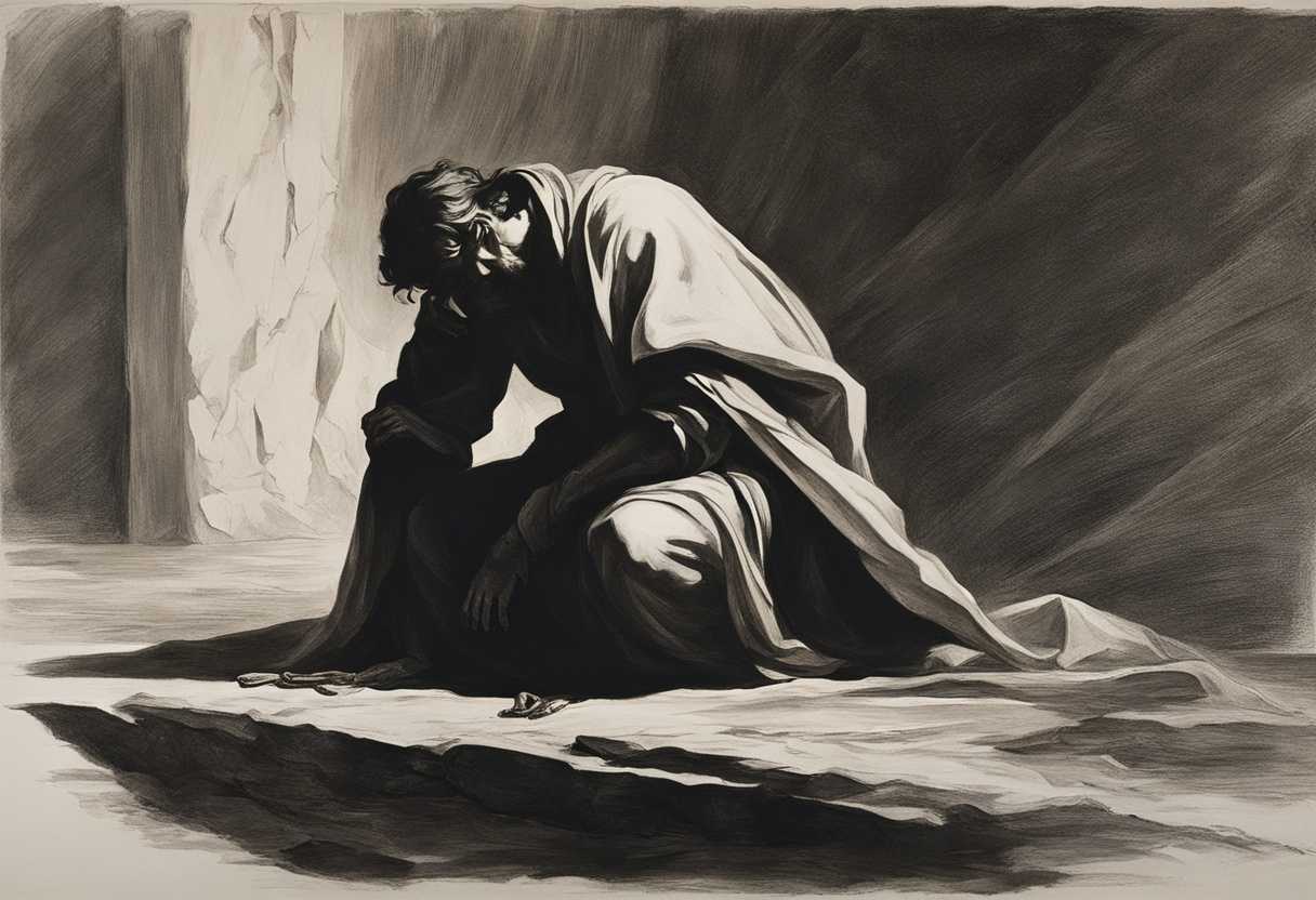 Job-in-barren-wasteland-head-bowed-in-despair-stark-lighting-shadows-isolation-conveying-inner-_qcye