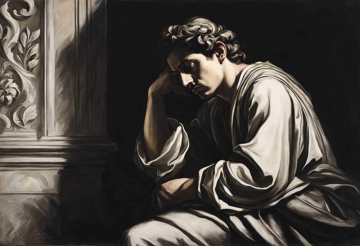 A-man-sits-in-a-dimly-lit-room-his-face-etched-with-sorrow-and-contemplation_ouep