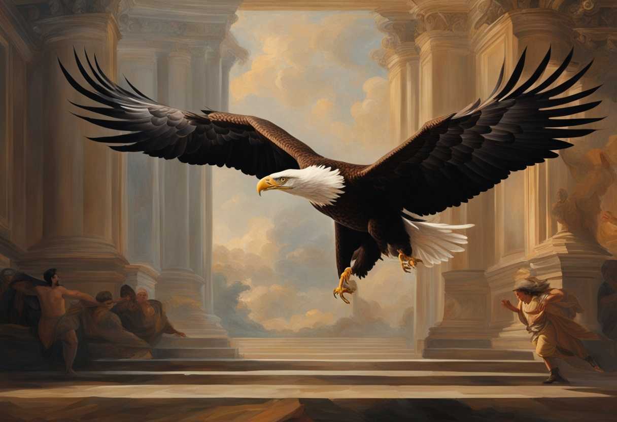 A-runner-races-alongside-an-eagle-embodying-urgency-and-fleeting-moments-of-life_fsqp