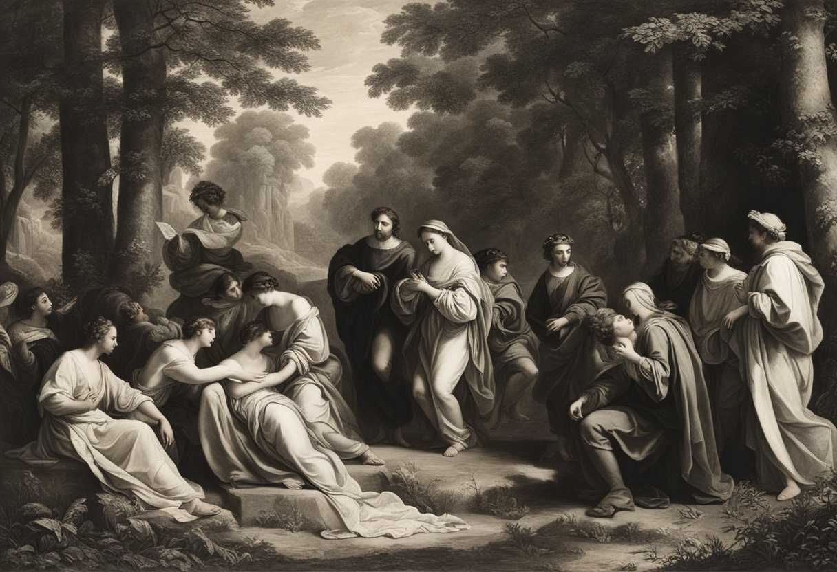 A-group-of-individuals-gather-in-a-serene-forest-clearing-seeking-forgiveness-and-divine-grace_lqtd