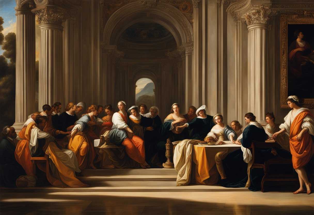 Servants-in-awe-under-setting-sun-divine-unity-and-purpose-timeless-contemporary-style_msqy