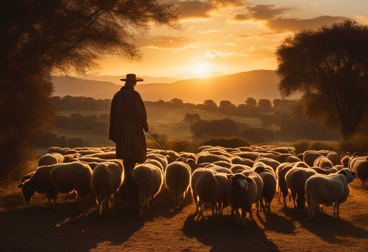 A-shepherd-watches-over-his-flock-in-the-warm-glow-of-sunset_dnyy