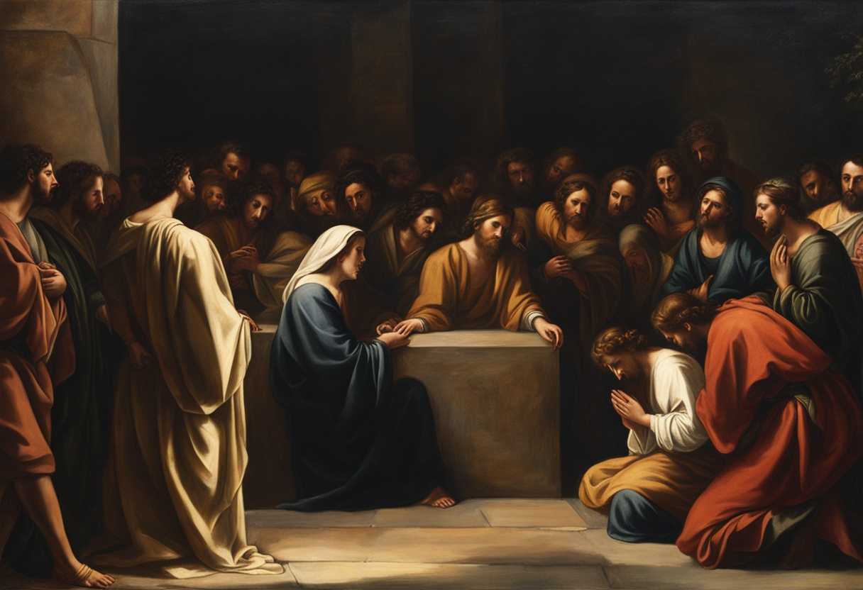 Jesus-prays-before-a-stone-disciples-and-crowd-watch-in-awe-spiritual-atmosphere_zfgp
