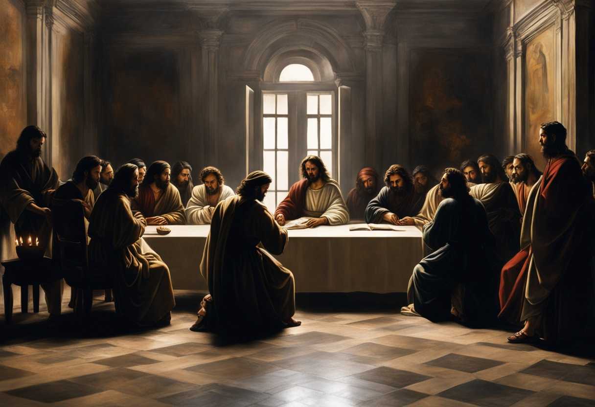 Jesus-and-disciples-gather-in-a-dimly-lit-room-tension-palpable-somber-expressions-deep-introspec_fhng