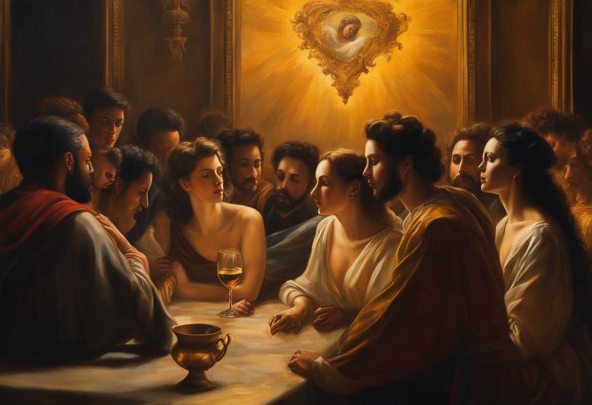 People-huddled-in-golden-light-sharing-deep-emotions-and-purposeful-unity-in-conversation_nqyl