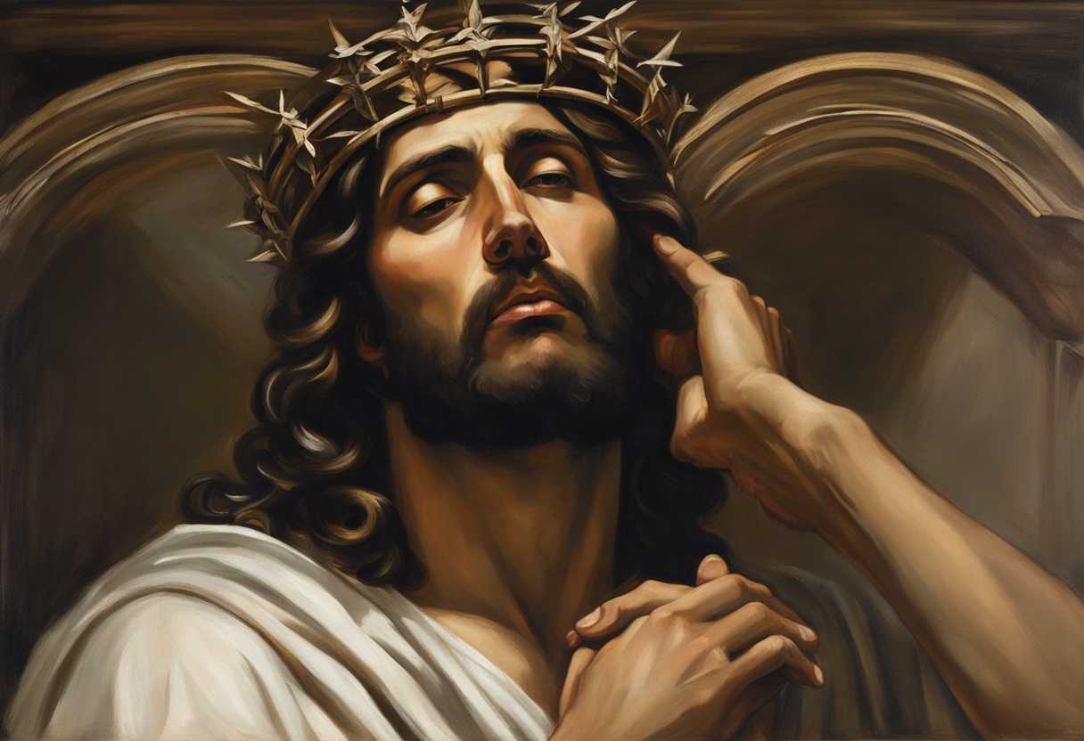 Jesus-in-crown-of-thorns-faces-Pilate-priests-demand-crucifixion-tension-and-decision_qrcw