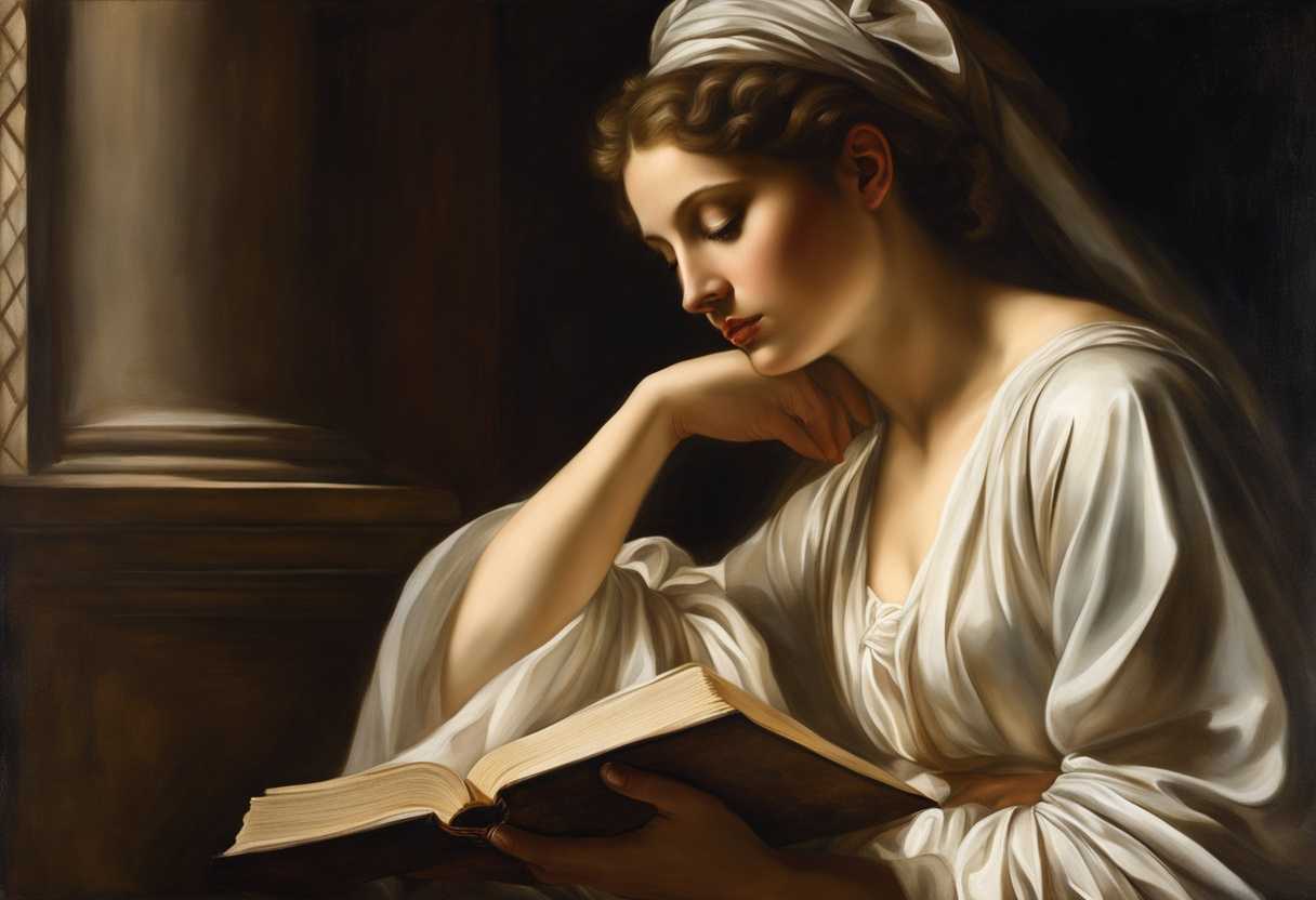 Serene-figure-bathed-in-soft-light-holding-a-book-with-contemplative-expression-in-quiet-reflection_tjvo