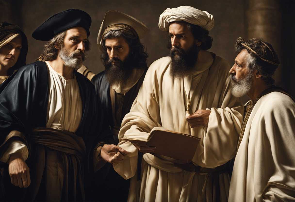 Pharisees-in-traditional-attire-serious-expressions-dramatic-lighting-on-a-purposeful-mission_qnoi