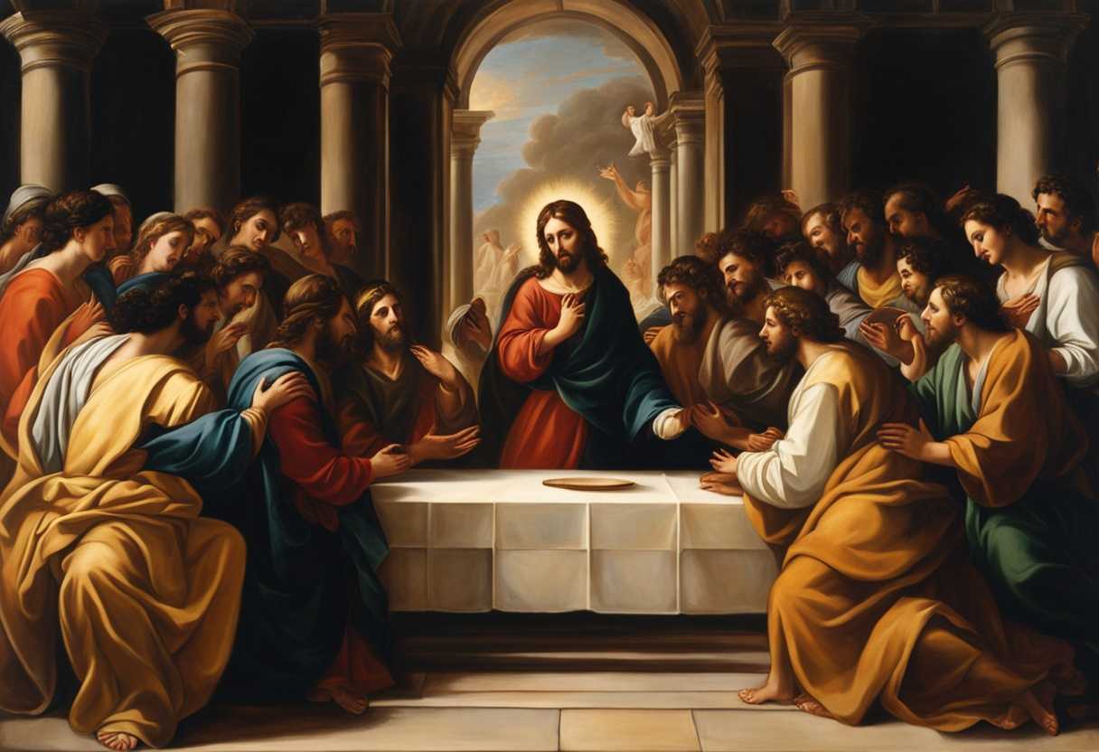 Disciples-surround-Jesus-in-ancient-setting-radiating-joy-and-peace-embodying-purpose-and-guidance_qdar