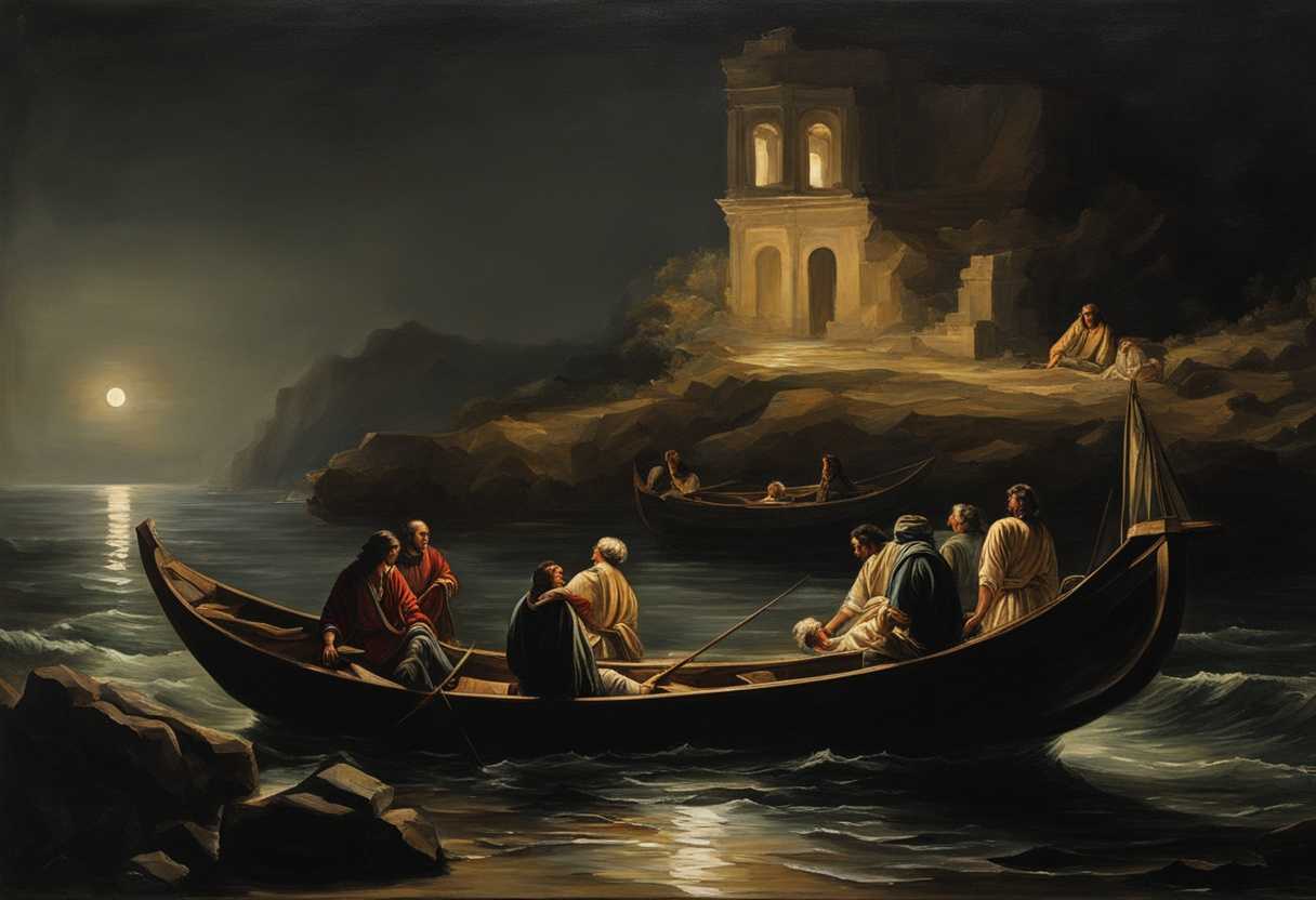 A-group-of-biblical-disciples-gather-by-the-shore-at-night-for-a-fishing-trip_qkoi