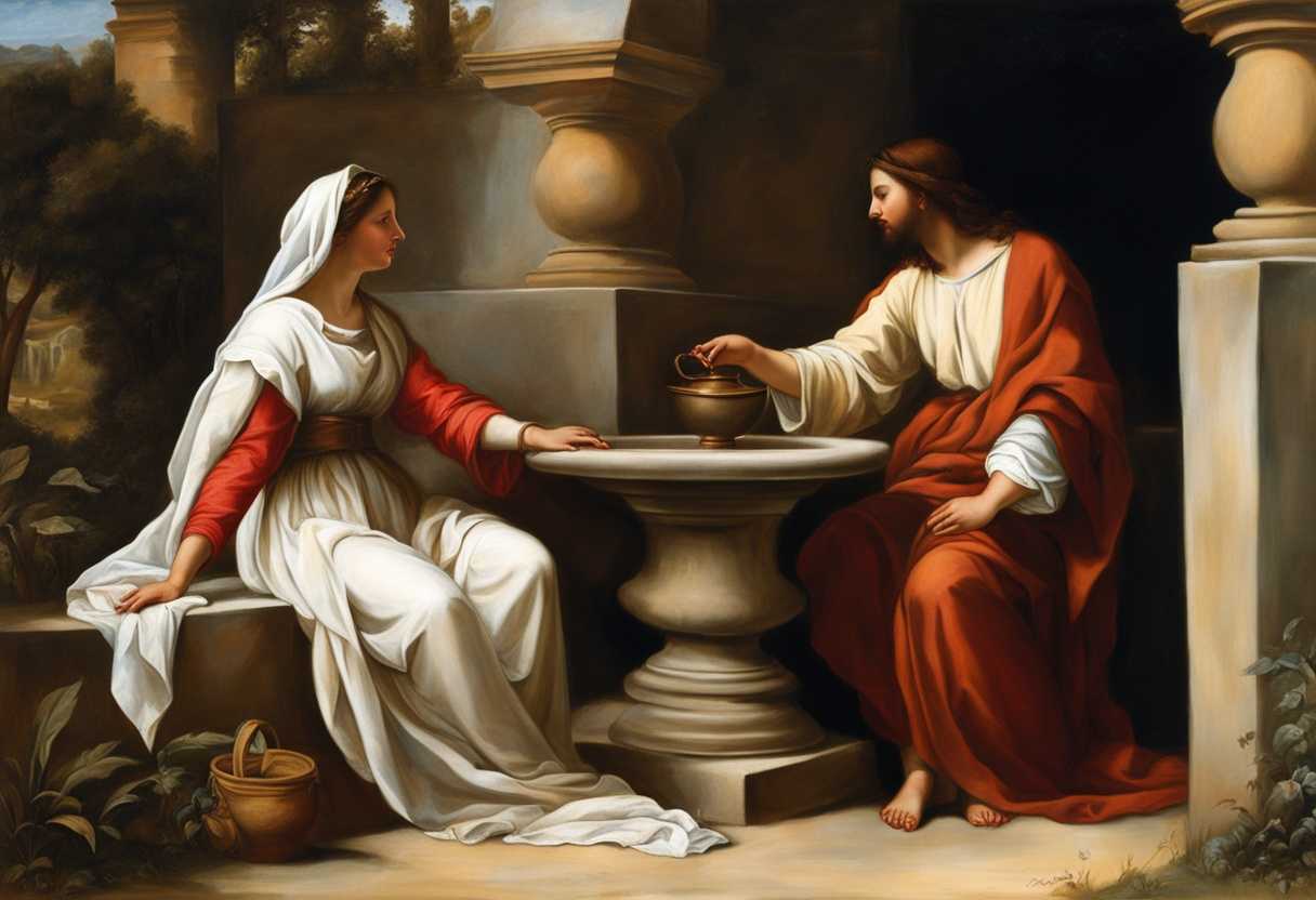 Woman-and-Jesus-converse-by-a-well-exchanging-spiritual-insights-with-calm-and-compassionate-gestur_cxhx
