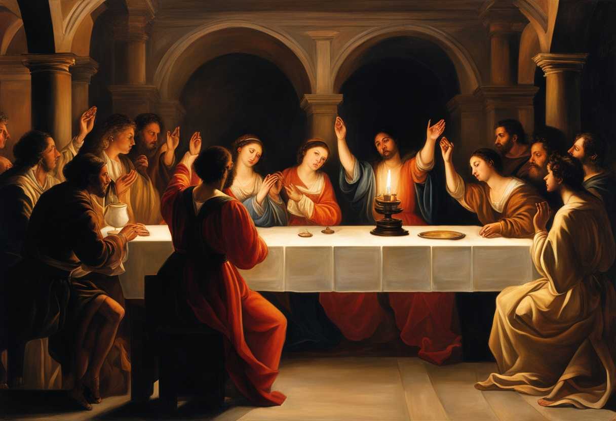 A-diverse-group-worships-in-candlelit-serenity-hands-raised-in-reverence-embodying-deep-faith_jpdh