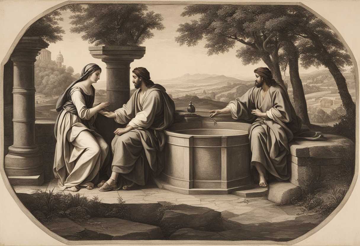 Jesus-and-Samaritan-woman-share-a-genuine-moment-of-connection-at-a-well_riko