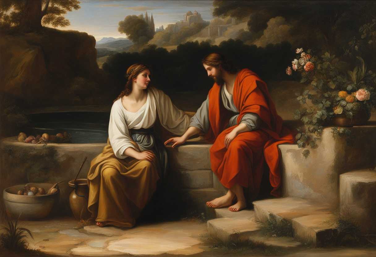 Jesus-and-Samaritan-woman-share-a-quiet-moment-at-a-well-robes-flowing-deep-connection_lpbe