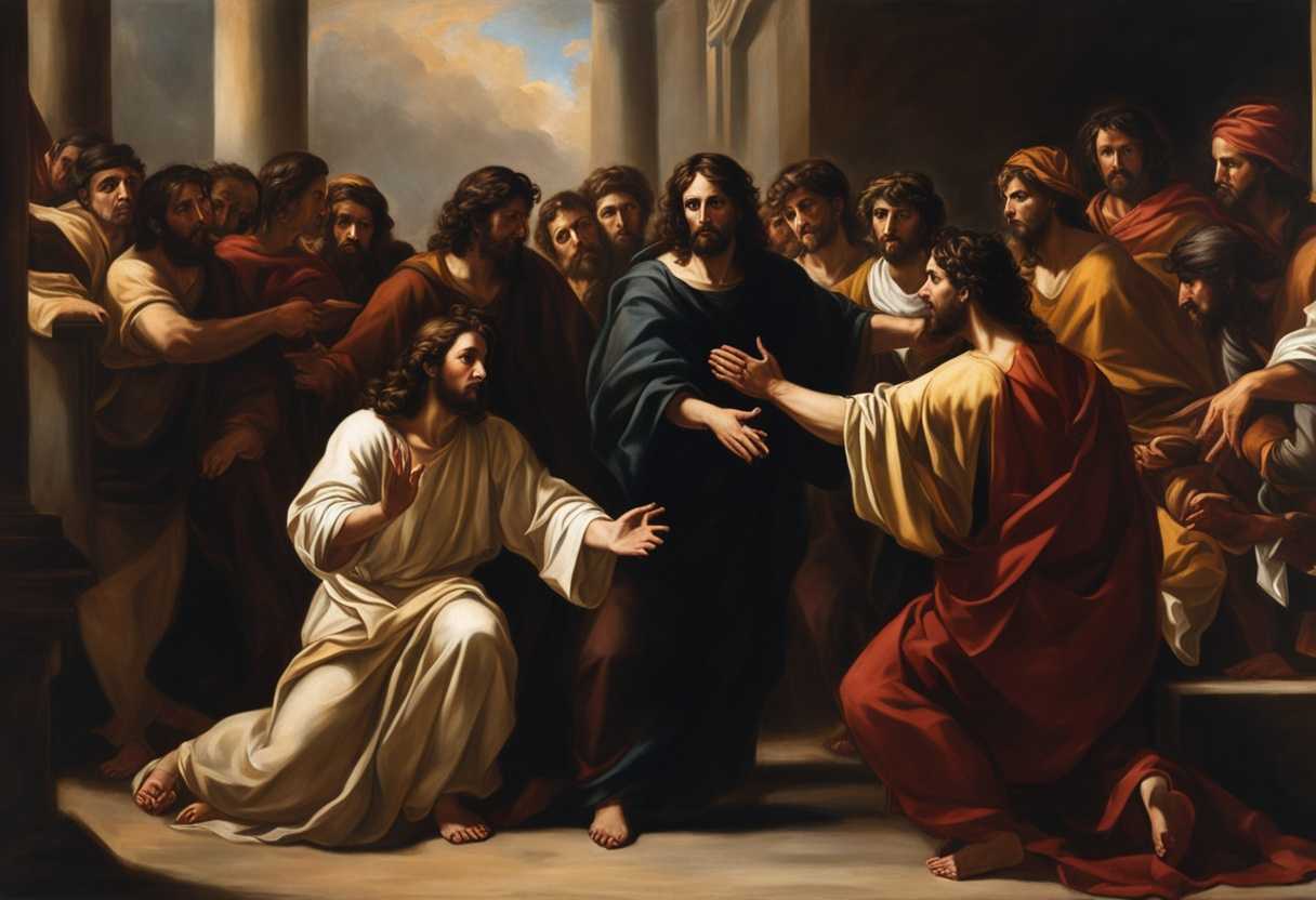 Jesus-confronts-a-crowd-disciples-close-tension-thick-words-sharp-dramatic-lighting-sets-scene_kqse