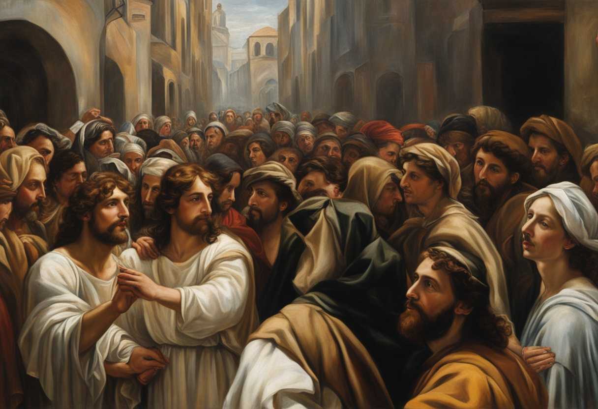 Jesus-stands-out-in-a-bustling-crowd-as-Jews-prepare-for-Feast-of-Booths_zjby