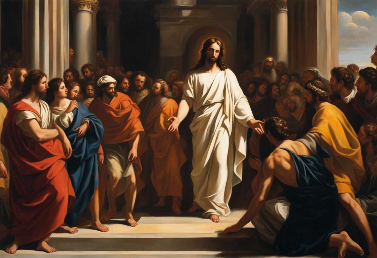 Jesus-stands-amidst-a-diverse-crowd-emanating-wisdom-and-compassion-bathed-in-warm-sunlight_lbix