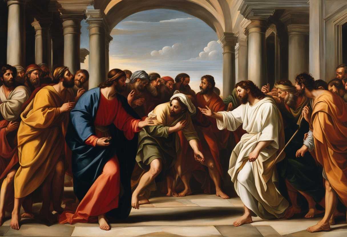 Jesus-heals-a-blind-man-disciples-and-Pharisees-witness-frozen-in-awe-and-skepticism_gfdz