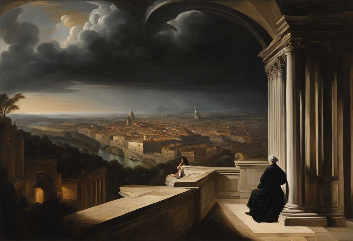 A-solitary-figure-in-the-East-watches-the-city's-fate-unfold-experiencing-a-rollercoaster-of-emotio_agge