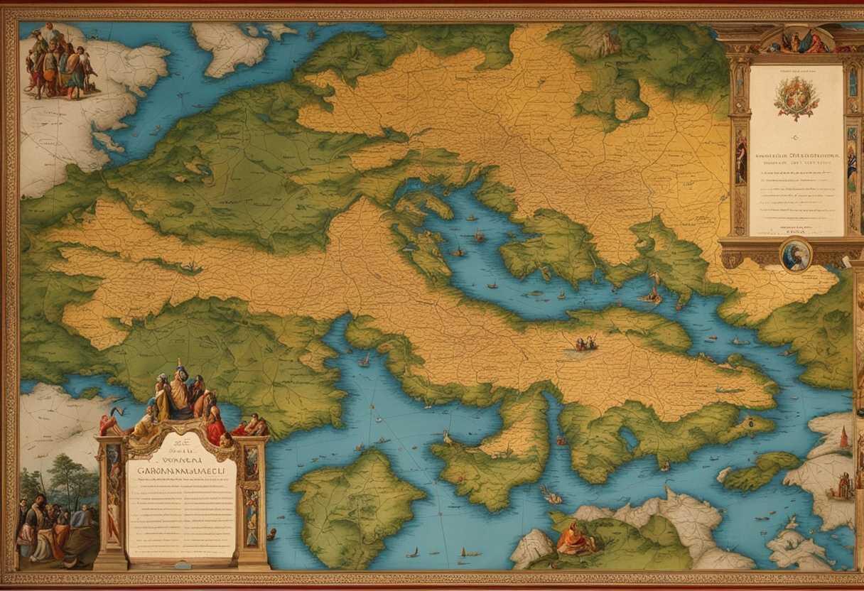 Detailed-map-of-Ephraim-and-Manasseh-tribes-vibrant-colors-balanced-composition-artifacts-on-tabl_eelo