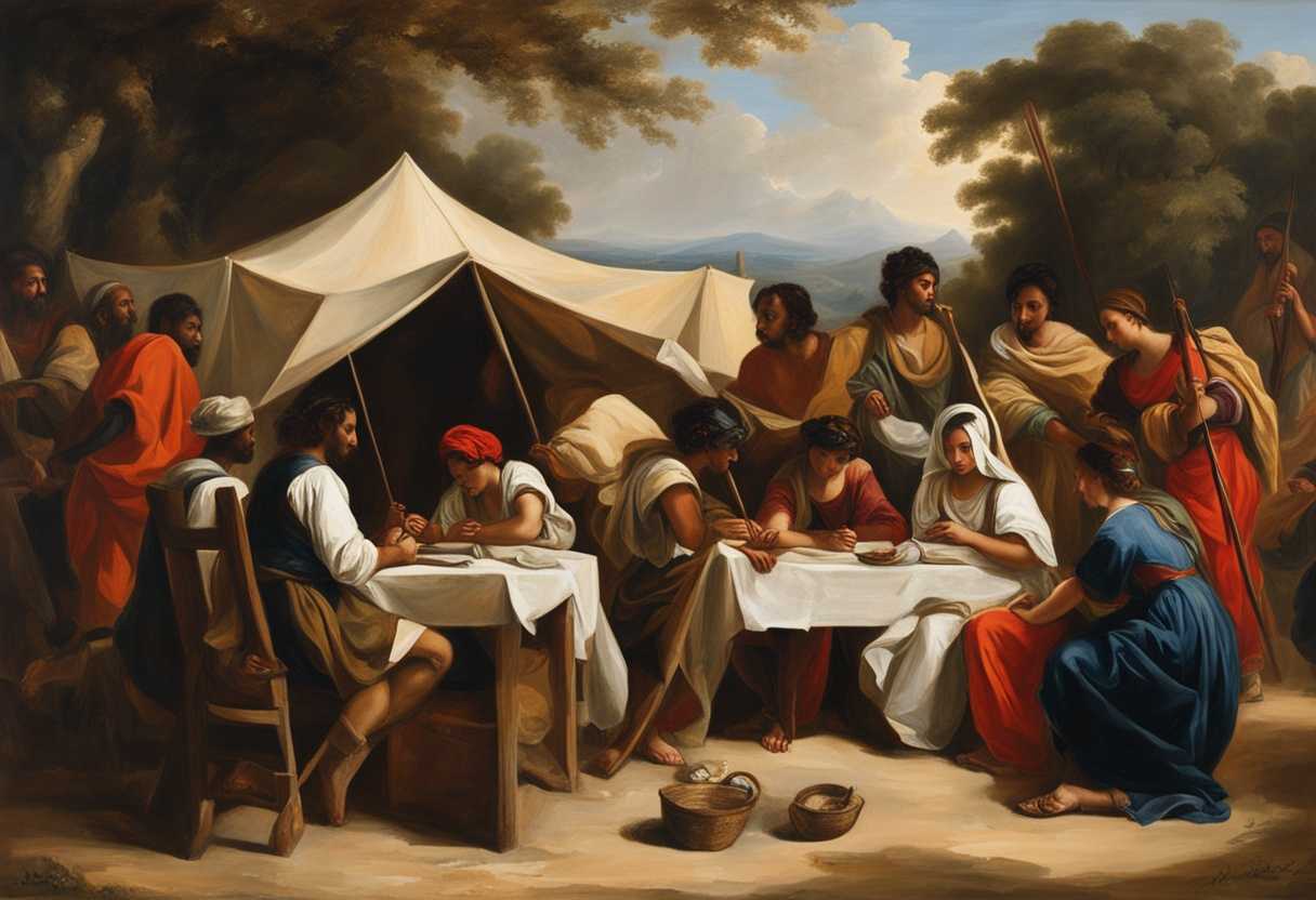 A-diverse-group-in-a-camp-united-in-purpose-preparing-for-a-journey-with-hope_vnfx