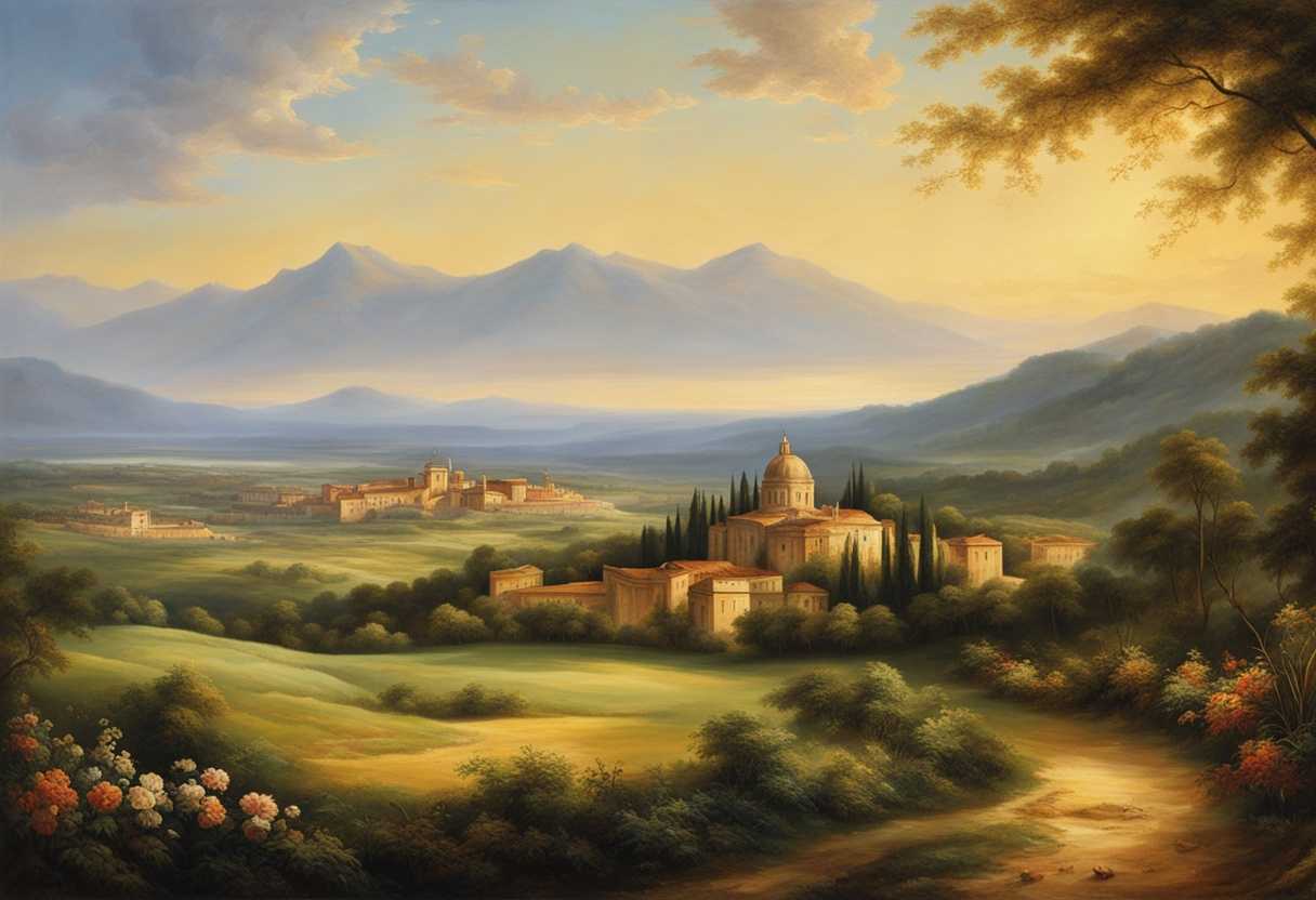A-serene-landscape-blending-ancient-cities-with-lush-pasturelands-embodying-a-rich-historical-tapes_qmsp