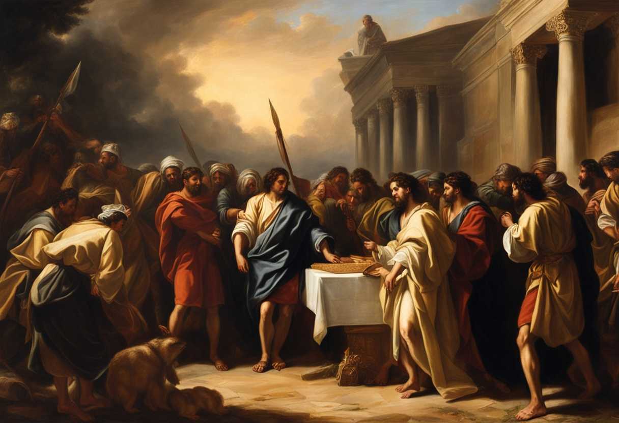 Joshua-and-Israelites-in-solemn-covenant-historical-moment-captured-in-timeless-traditional-scene_voyi