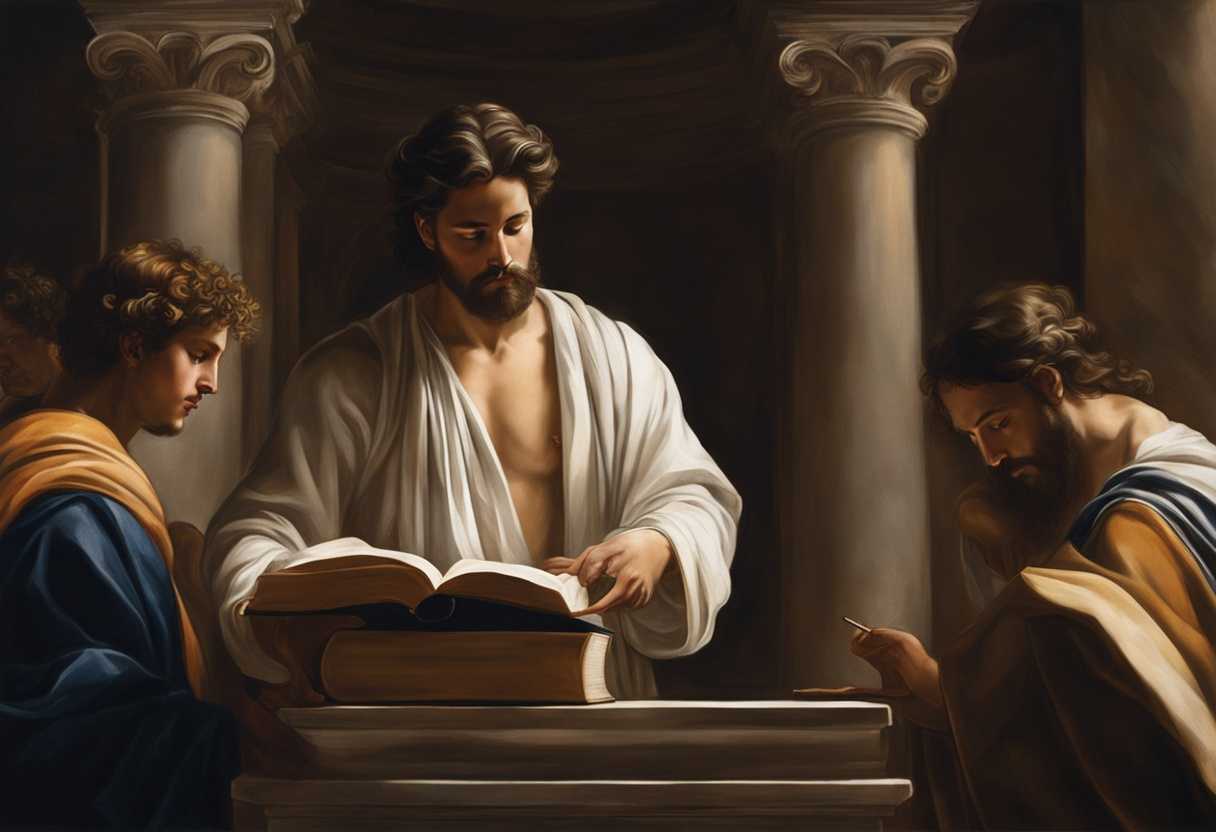 Joshua-presenting-sacred-book-to-crowd-reverent-expression-ancient-stone-backdrop-timeless-moment_pqxf