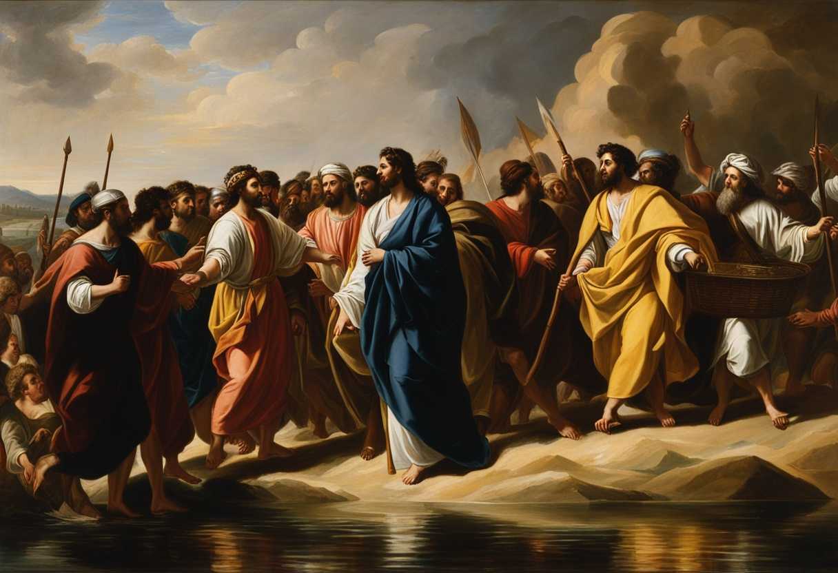 Joshua-leads-Israelites-with-priests-and-ark-exuding-authority-and-faith-crossing-Jordan-River_ewoj