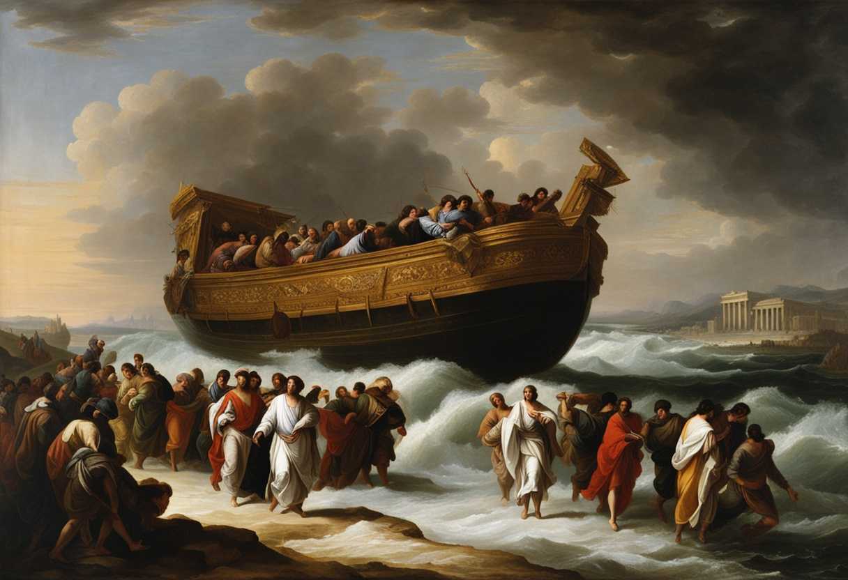 Priests-carry-ark-over-Jordan-people-cross-solemnly-frozen-water-in-distance-symbolizing-faith_maql