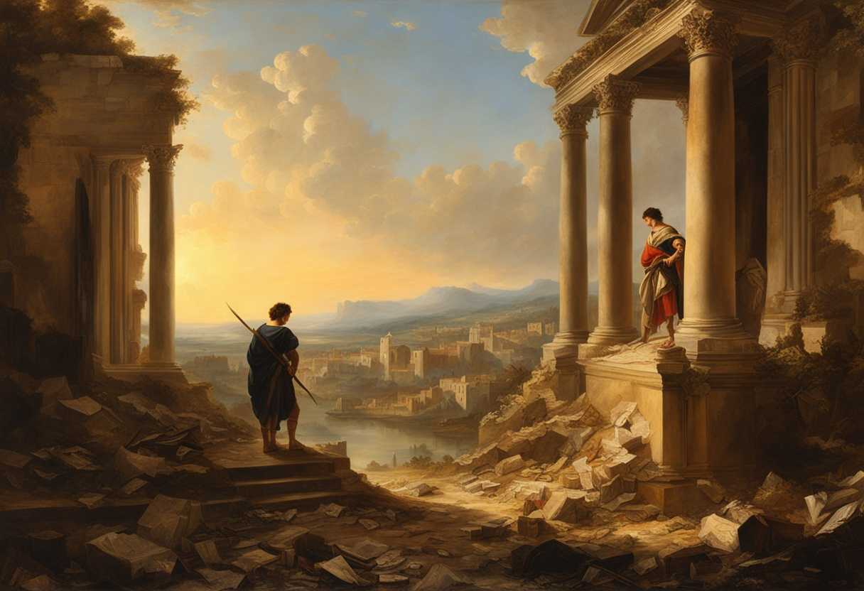 Two-brothers-stand-victorious-in-battle-amidst-ruins-bathed-in-golden-sunlight-embodying-heroic-un_cyjr