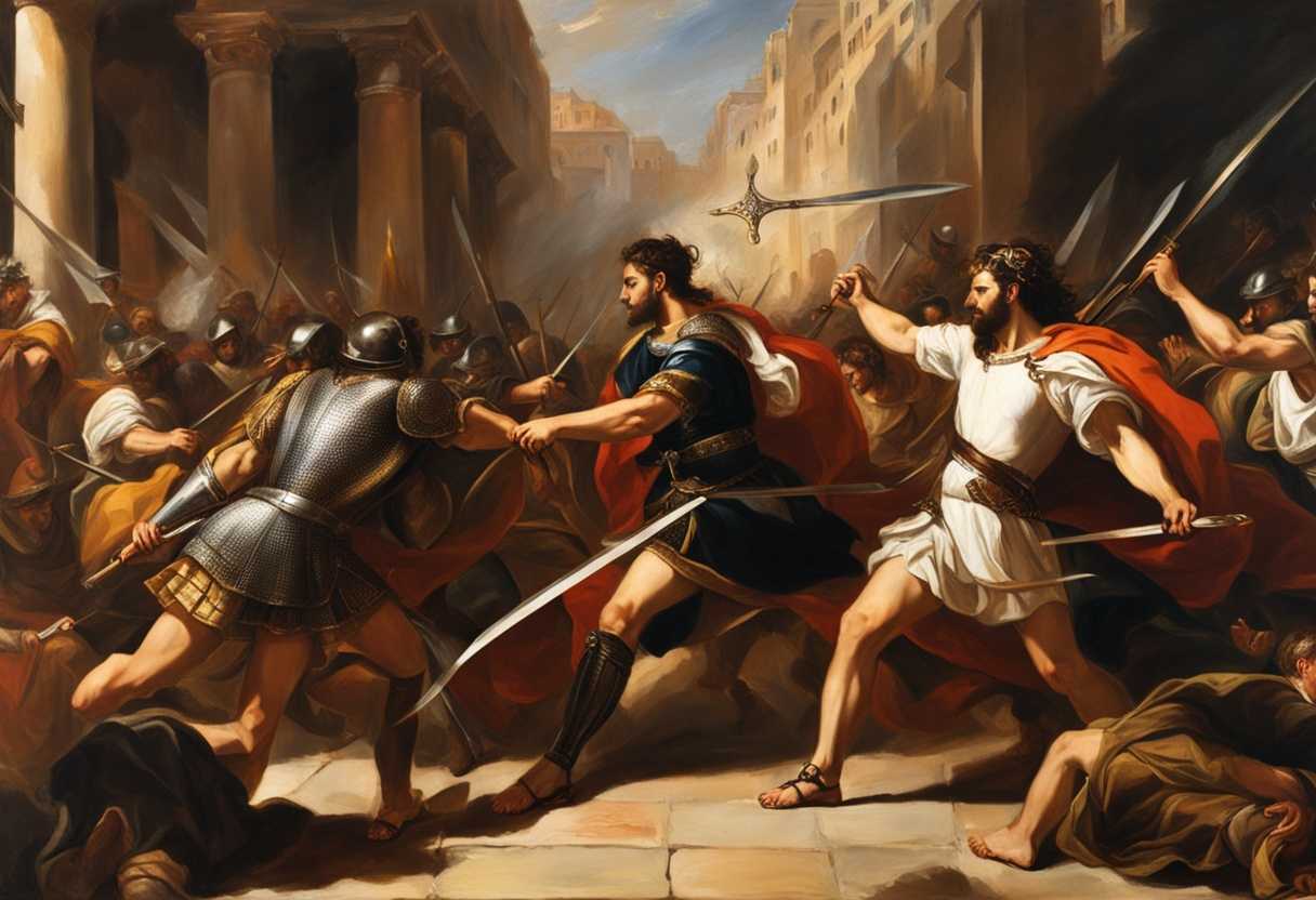 Fierce-Judah-warriors-battle-in-Jerusalem-swords-glinting-in-sunlight-flames-of-destruction_wsjv