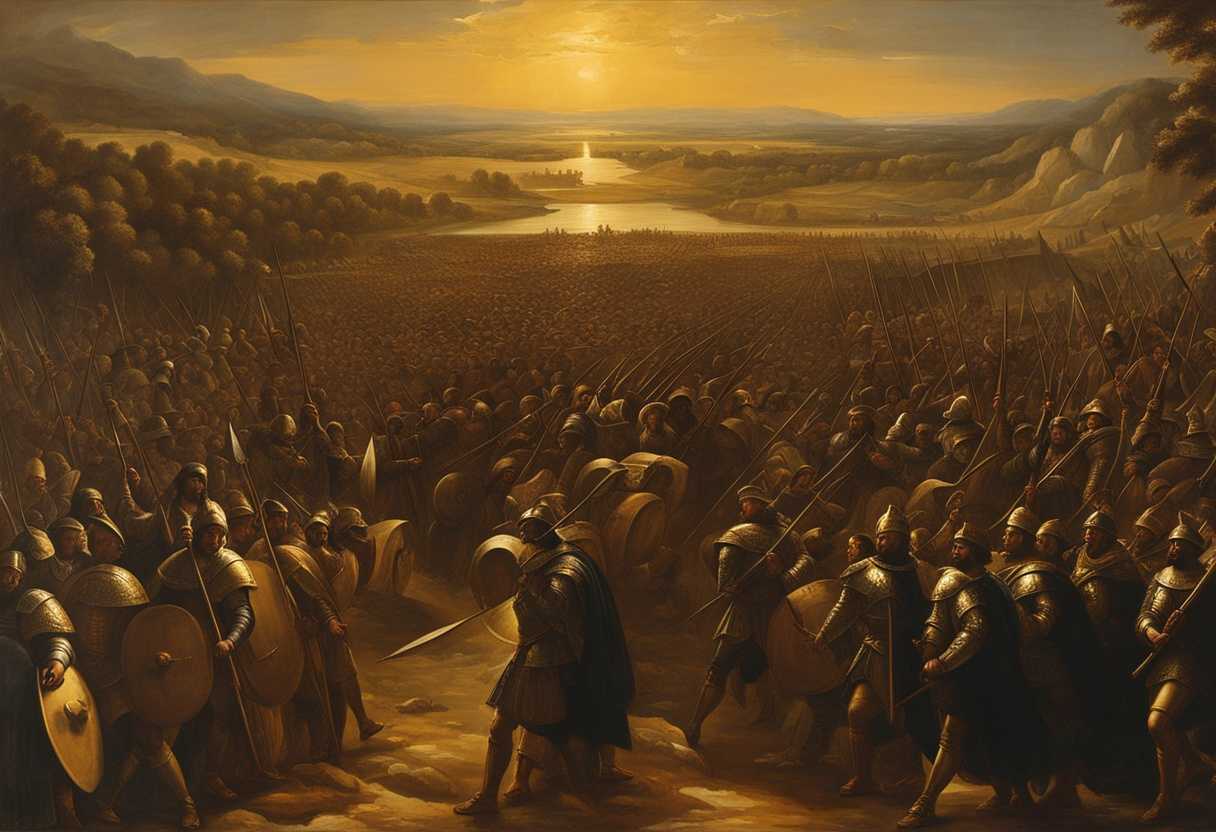 Gideon-leads-300-men-in-golden-armor-under-the-evening-sun-showing-unity-courage-and-faith_rcrm