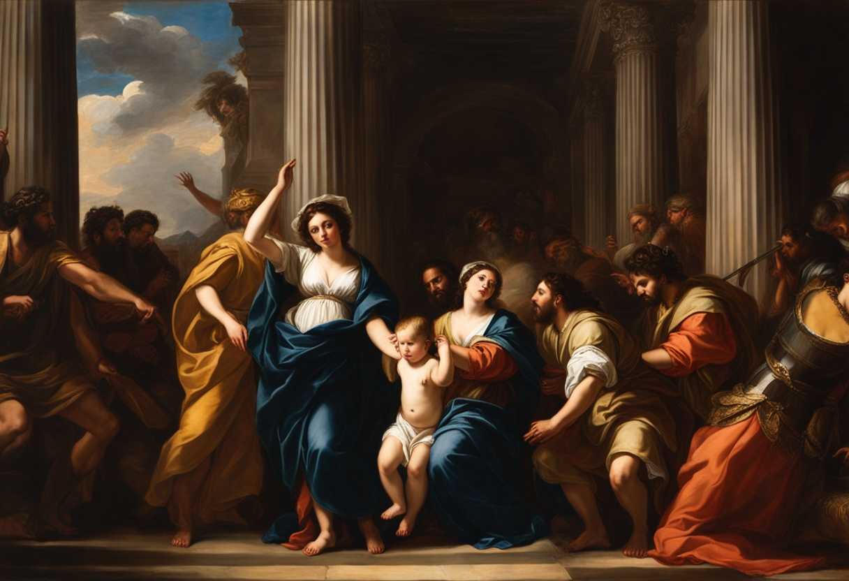 Dramatic-biblical-scene-with-Judith-Manasseh-and-Israelites-in-traditional-art-style_xuzl