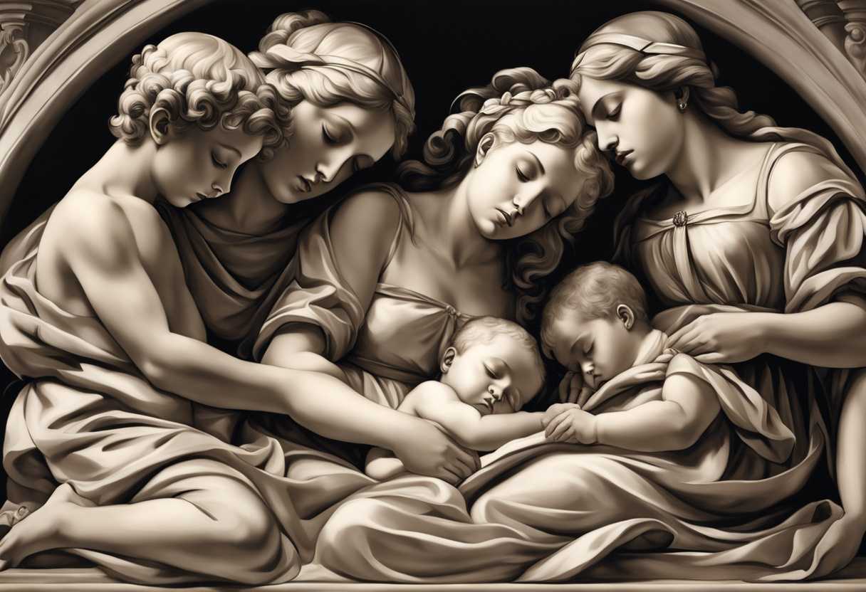 A-grieving-mother-holds-her-children-close-tears-falling-seeking-solace-in-a-somber-setting_nase