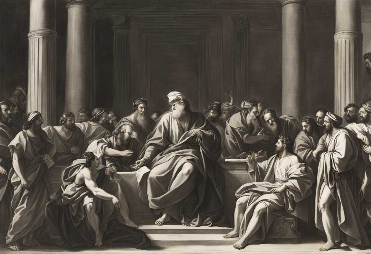 Moses-Aaron-and-Israelites-receive-divine-instructions-in-traditional-attire-with-reverence_jqbh
