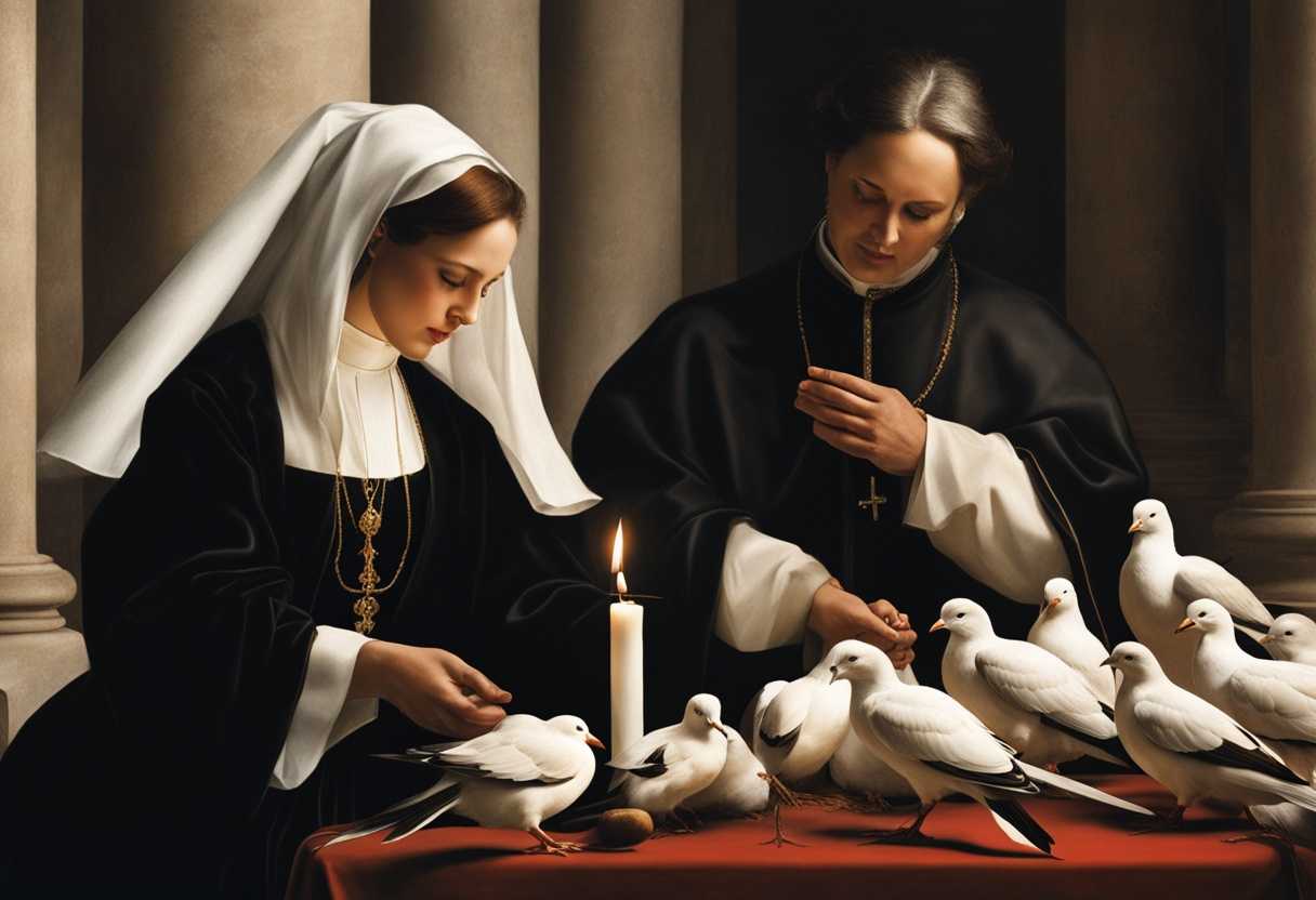 A-woman-and-priest-perform-a-sacred-atonement-ritual-with-turtledoves-embodying-hope-and-grace_fvjg