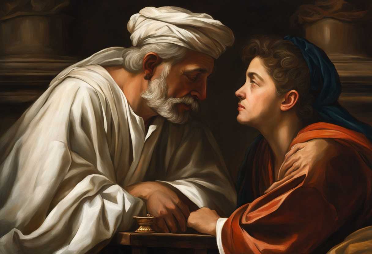 An-elderly-man-and-a-young-person-share-a-moment-of-reverence-and-wisdom_voyb